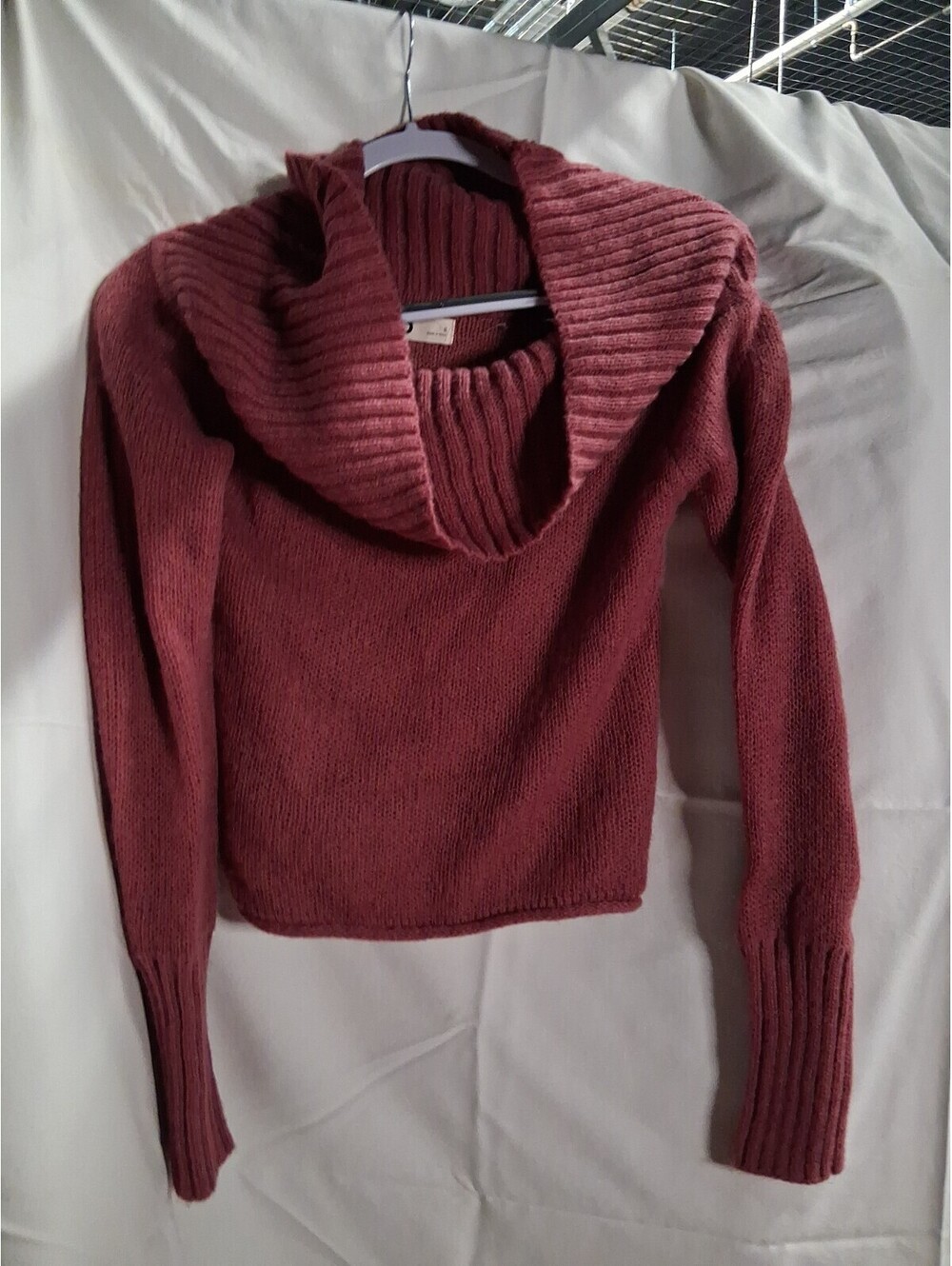So Brand Pullover Purple Cowl Neck Sweater Size Small M2